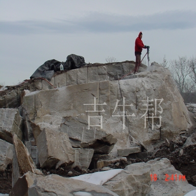 貴州某大理石廠石料切割